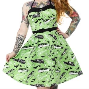 Sourpuss death cab spooksville dress NWT